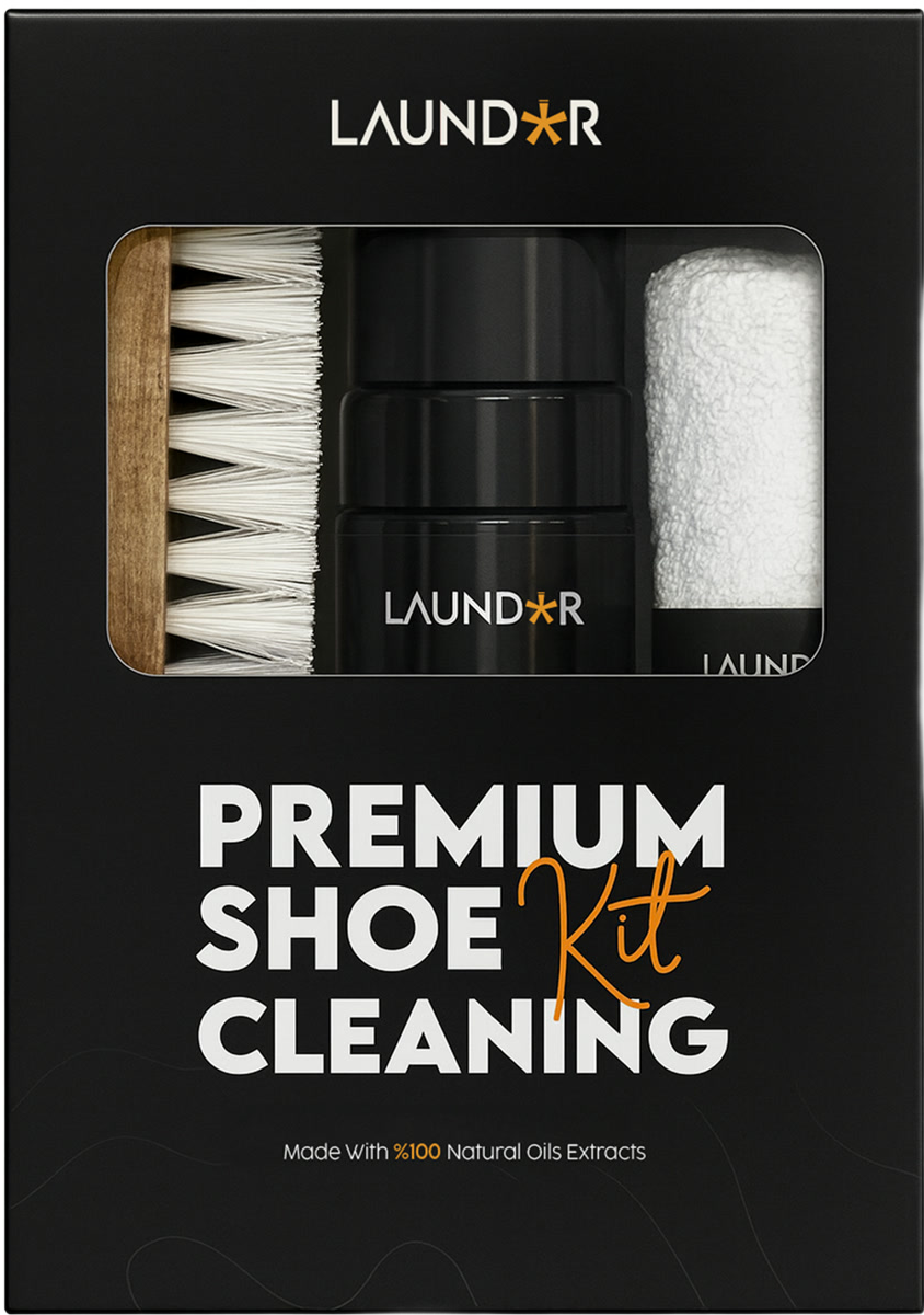Laundor Premium Shoe Cleaning Kit (Black)