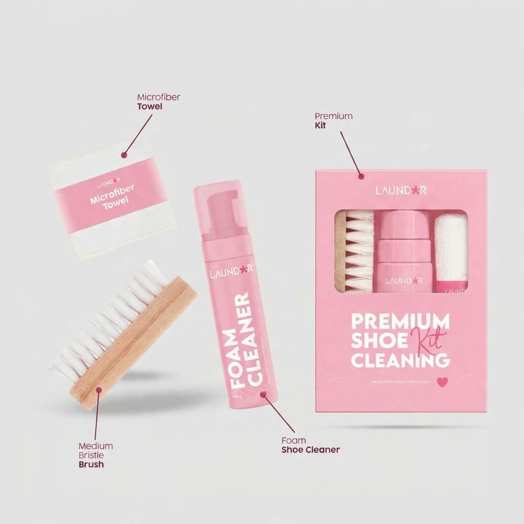 Laundor Pink Edition kit contents