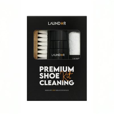 Laundor Premium Shoe Cleaning Kit (Black)