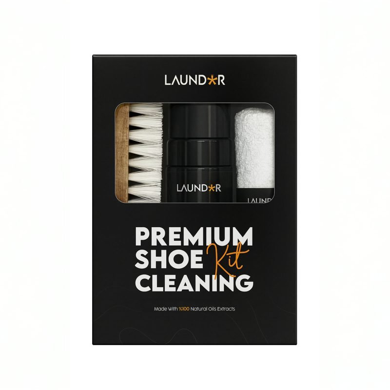 Laundor Premium Shoe Cleaning Kit (Black)